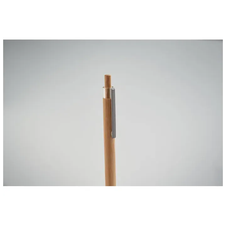 Push button bamboo pen - MO2595 (MOCN#40)